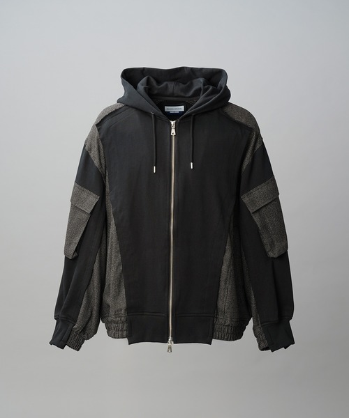 MAISON SPECIAL（メゾンスペシャル） パーカー 「UNISEX」異素材