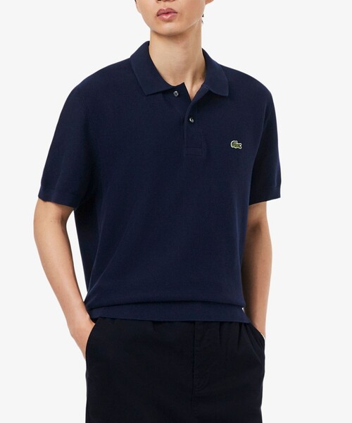 LACOSTE（ラコステ） ポロシャツ 半袖 「LACOSTE/ラコステ」ハイゲージ