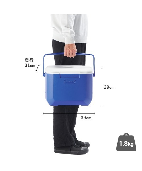 【即日発送】青単サイバー(エピタフ型) 入換用カード付 Coleman（コールマン） エクスカーションクーラー/16QT : ZOZOTOWN