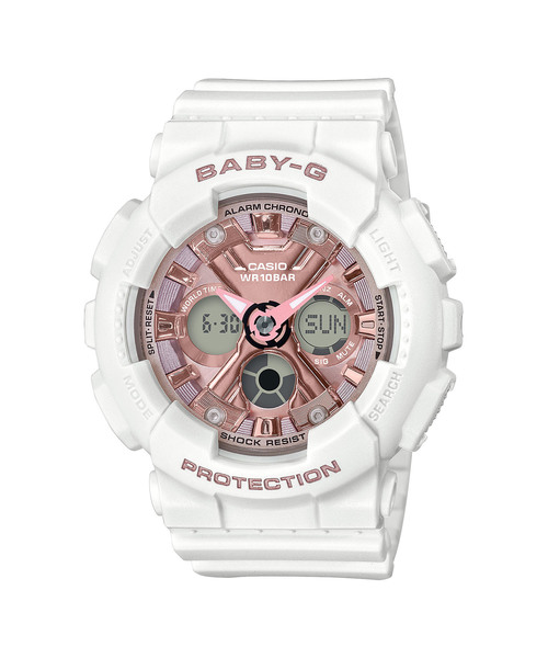 BABY-G 腕時計 BA-130シリーズ / BA-130-7A1JF レディース : ZOZOTOWN 