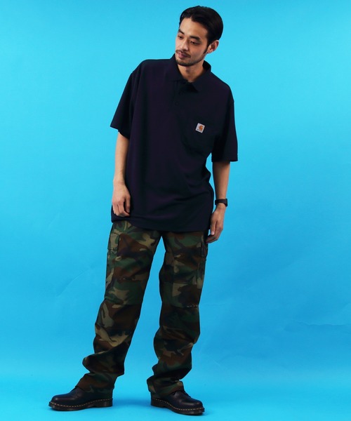 Carhartt ポロシャツ ワーク メンズ レディース : ZOZOTOWN