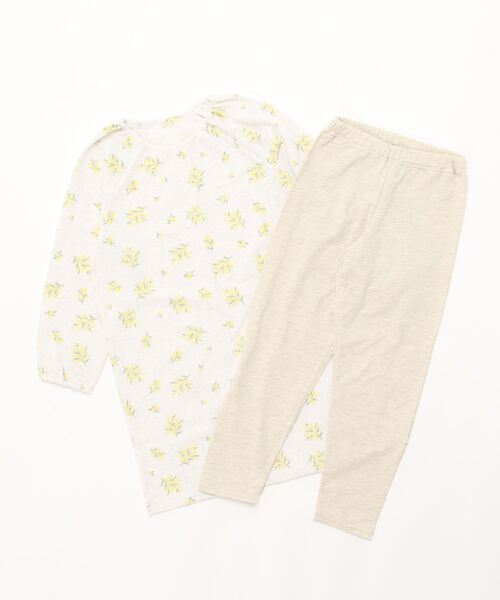 KID BLUE パジャマ キッドブルー -ワッフルミモザpt -キッズ用
