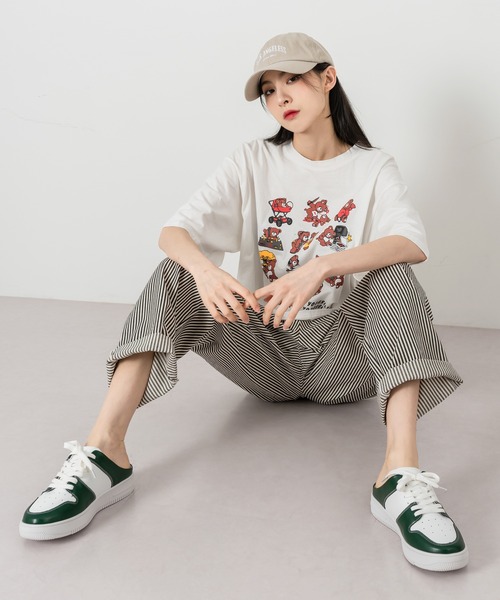 FOLLOWIN スニーカー シンプル厚底サボ レディース : ZOZOTOWN Yahoo 