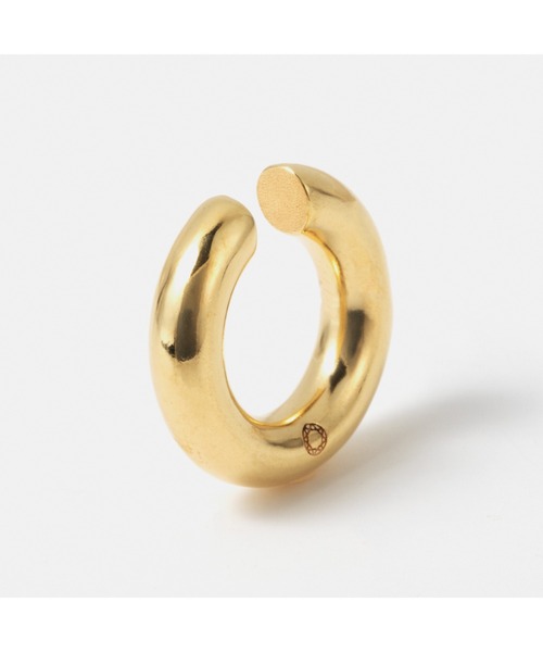 SASKIA DIEZ イヤリング BOLD EARCUFF NO2 BRASS GOLD PLATED