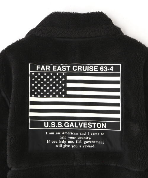 ジャケット ミリタリージャケット レトロ ボア B-3 トップガン / RETRO BOA B-3 TOPGUN レトロ ボア トップガン RETRO BOA ポリエステル100%，