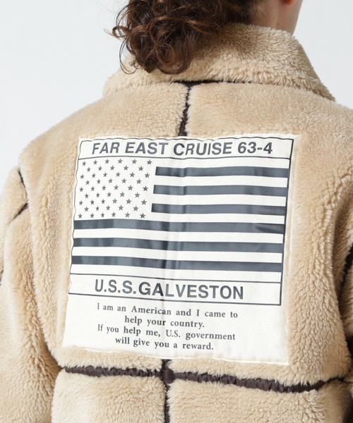 ジャケット ミリタリージャケット レトロ ボア B-3 トップガン / RETRO BOA B-3 TOPGUN レトロ ボア トップガン RETRO BOA ポリエステル100%，