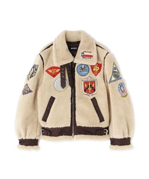 ジャケット ミリタリージャケット レトロ ボア B-3 トップガン / RETRO BOA B-3 TOPGUN レトロ ボア トップガン RETRO BOA ポリエステル100%，