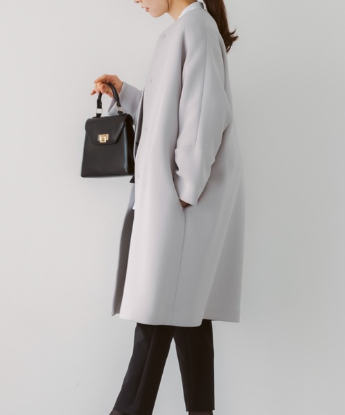 Sono（ソーノ） ノーカラーコート コート レディース : ZOZOTOWN Yahoo