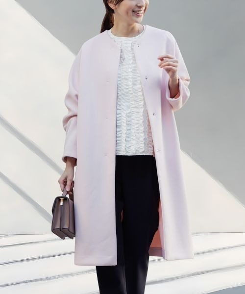 Sono（ソーノ） ノーカラーコート コート レディース : ZOZOTOWN Yahoo