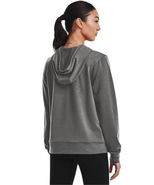 tシャツ UAライバルテリー プルオーバー フーディー（トレーニング/レディース） レディース UNDER ARMOUR tシャツ UAライバルテリー プルオーバー