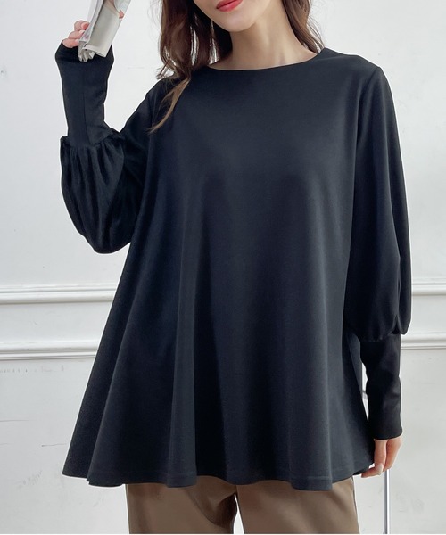 COO+i（クーイ） tシャツ Aラインフレアカットソー レディース