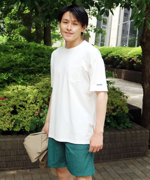 スコット系Grand Table☆新品サイドスリットシアーロングTシャツ Grand PARK tシャツ レイヤードサイドスリットロング丈Tシャツ