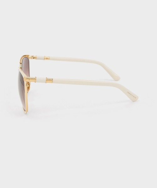 CHARLES ＆ KEITH（チャールズ&キース） サングラス オーバーサイズ