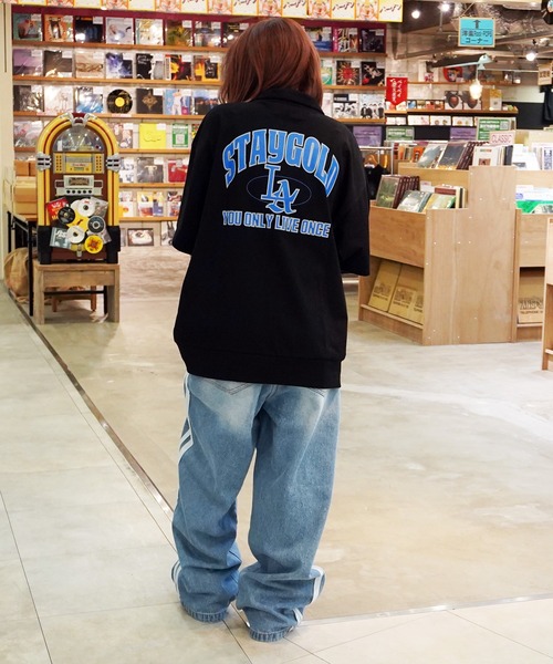 STAY GOLD（ステイゴールド） tシャツ 「STAYGOLD」LA バックプリント