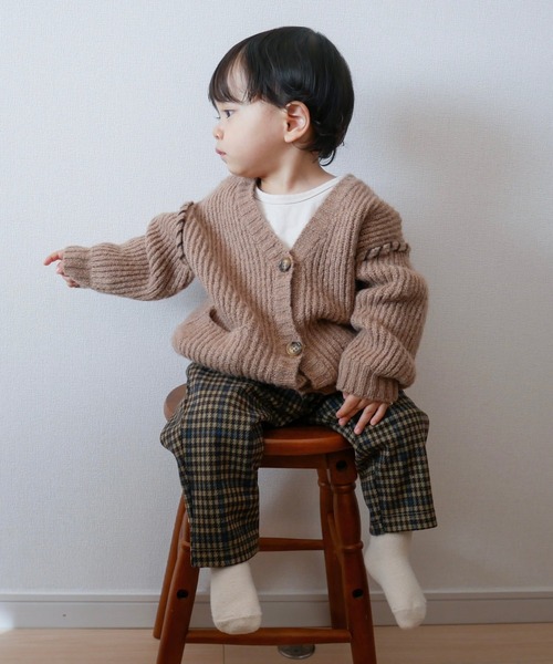 CFCL キッズ　カーディガン FLUTED CROPPED SHIRT CARDIGAN