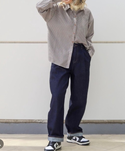 未使用⭐︎ tous les deux ensemble チェック柄シャツ deux amour 