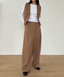 Didot.showroom スラックス パンツ 「DIDOT.」ウールブレンド