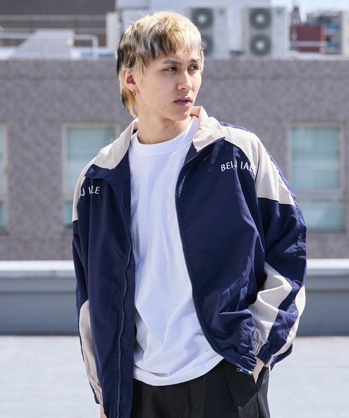 ROOP TOKYO ジャージ 配色切り替えトラックジャケット メンズ