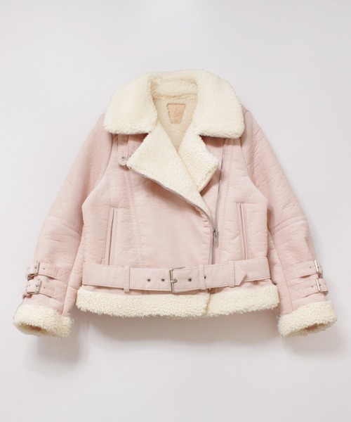 RNA（アールエヌエー） レザージャケット ライダース J2085