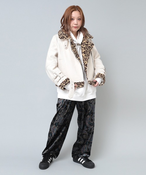 RNA（アールエヌエー） レザージャケット ライダース J2085