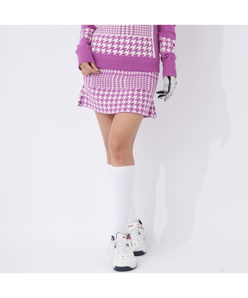 スカート FILA GOLF/フィラゴルフ ゴルフウェア ブランド ロゴ グレン