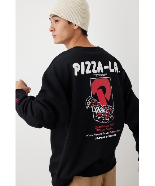 新品★RCWB　ロデオ　PIZZA-LA　ピザーラ　スウェット　コラボ　別注 新品 ロデオクラウンズ ピザーラ コラボ スタッフスウェット