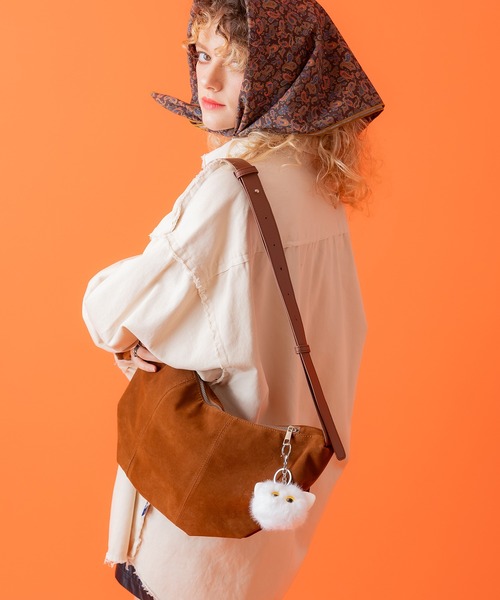 冬コーデ　ふわふわ子猫　キーホルダー キーホルダー an meets zakka モコモコネコキーホルダー : ZOZOTOWN