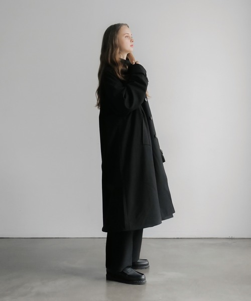 remer ステンカラーコート MEDIUM ブラック メンズ : ZOZOTOWN Yahoo