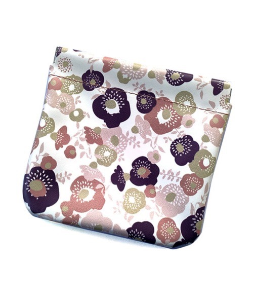 ぽーち Pochi Pouch ポーチ Pouch/さくらんぼ柄 スクエア ミニ