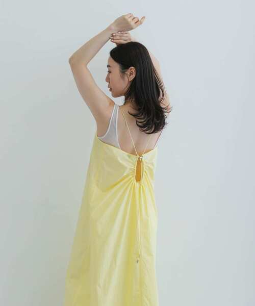LE ワンピース le HALTER-NECK DRAWSTRING ONE-PIECE : ZOZOTOWN Yahoo