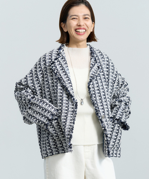 IENA イエナ　MA-1 36 IENA 「IENA」 ノーカラージャケット 36 ブルー系その他