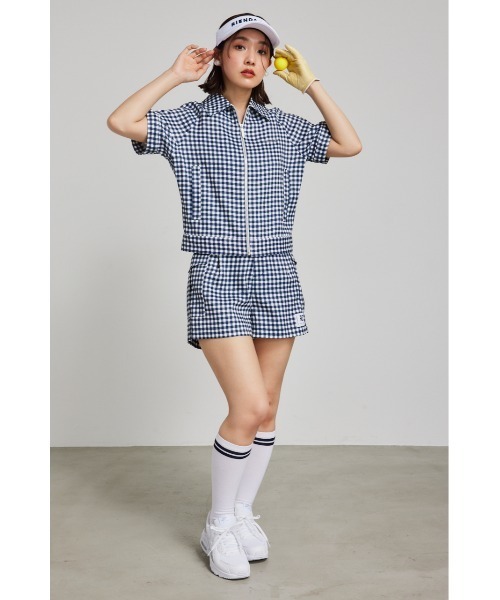 rienda（リエンダ） ブルゾン アウター 「RIENDA GOLF」ギンガム