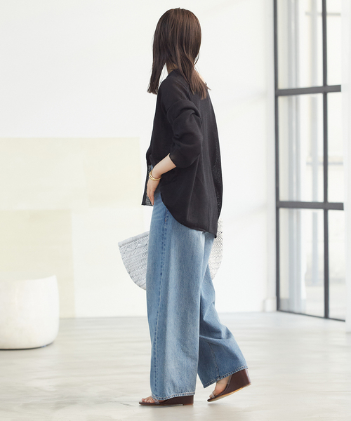 plage カーディガン paper/CO Vネック レディース : ZOZOTOWN