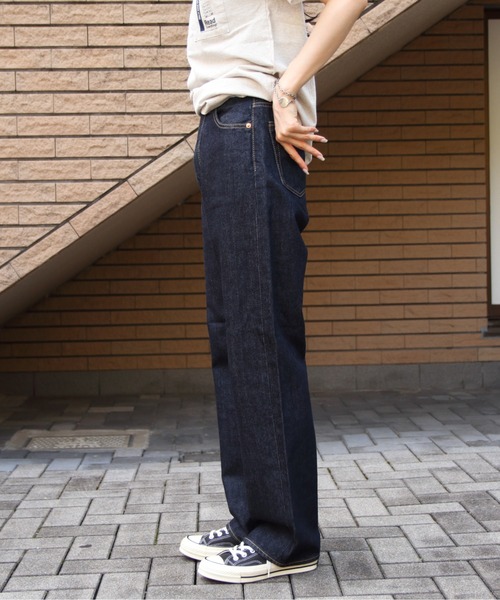 【美品】シンゾーン マリリンデニム　MARILYN DENIM 36 Shinzone（シンゾーン）】MARILYN DENIM(NAVY) デニムパンツ
