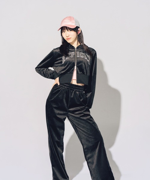 repipi armario キャップ 帽子 「HOnOKAコラボ」サテンメッシュ
