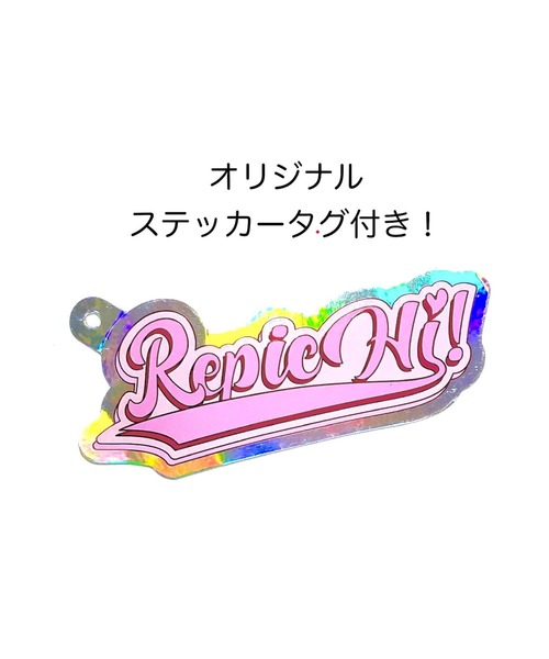repipi armario キャップ 帽子 「HOnOKAコラボ」サテンメッシュ