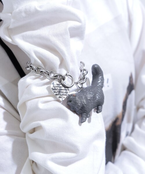 mmts（マミタス） ブレスレット 猫ブレスレット レディース : ZOZOTOWN