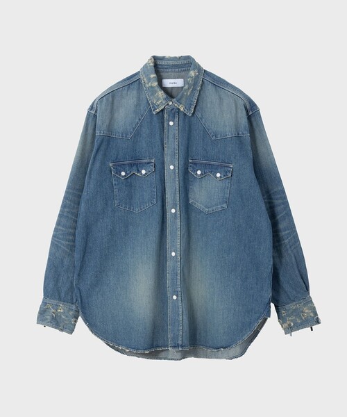 トップス 24aw marka WESTERN RIDERS SHIRT marka(マーカ)24AW/秋冬 先行予約解禁。 | ヴェルテクスのコンテンツ