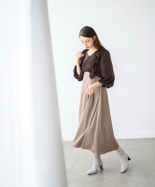 MISCH MASCH（ミッシュマッシュ） ワンピース ラッフルコンビ