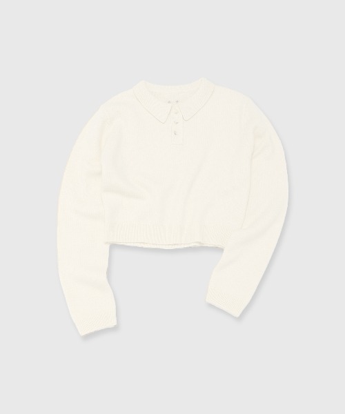 JOSE MOON ニット セーター MINIMUM POLO KNIT/ミニマムポロ
