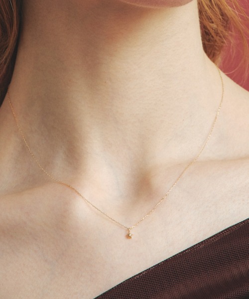 ネックレス 「les bonbon」K18 petit etoile necklace/K18 プチ エトワール ネックレス レディース