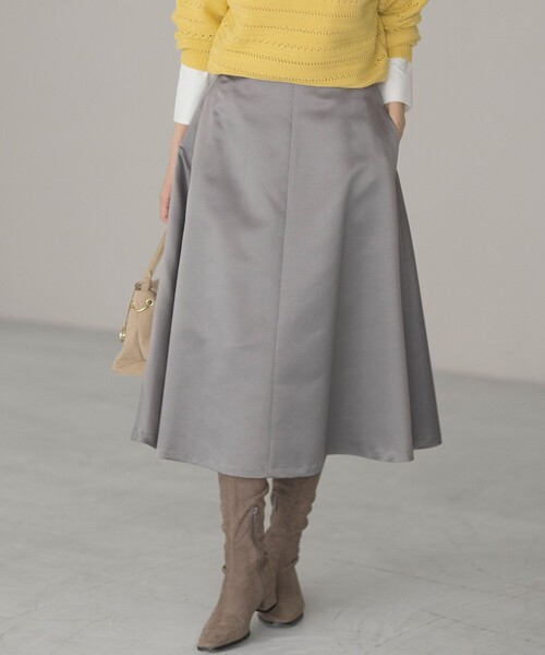 激レア美品KAPITAL カーゴスカート 組曲（KUMIKYOKU） スカート マットサテンノーブルスカート : ZOZOTOWN