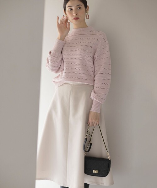 組曲（KUMIKYOKU） スカート マットサテンノーブルスカート : ZOZOTOWN