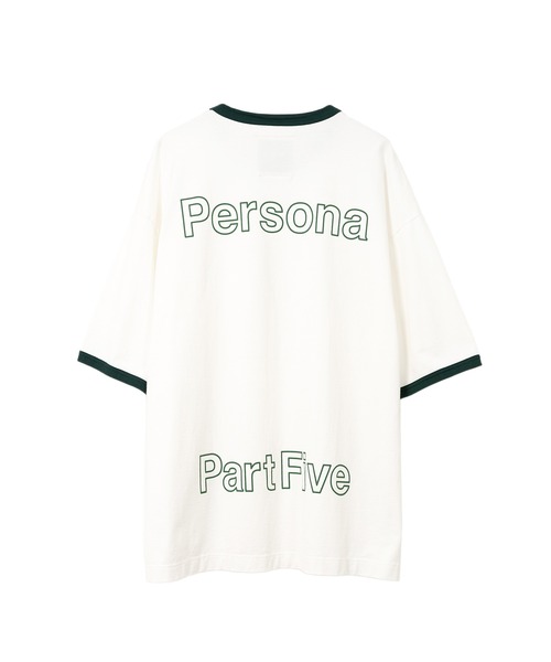 【MIHARAYASUHIRO】Leon Embroidery リンガーTシャツ 全２色 MAISON MIHARA YASUHIRO tシャツ LEON Embroidery Ringer T