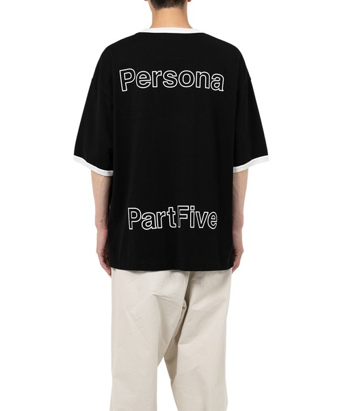 【MIHARAYASUHIRO】Leon Embroidery リンガーTシャツ 全２色 MAISON MIHARA YASUHIRO tシャツ LEON Embroidery Ringer T