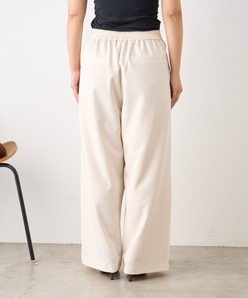 新品　Jena espace merveilleux　トロミタックワイドパンツ Jena espace merveilleux パンツ 「リニューアル」トロミタック