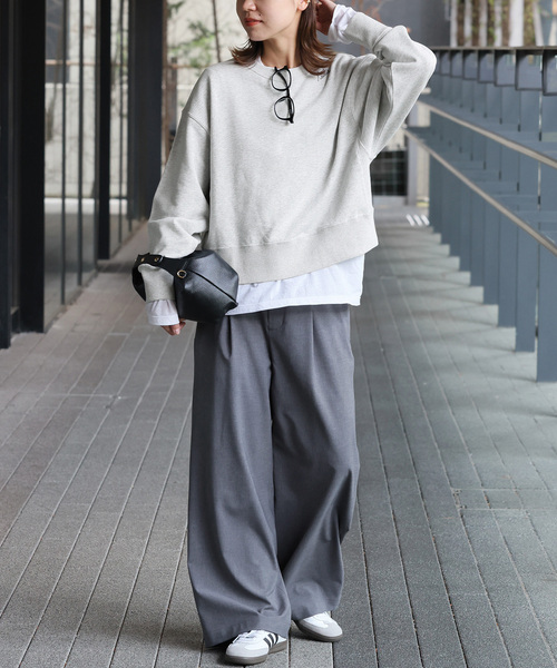 JOURNAL STANDARD relume 刺繍入りスウェット JOURNAL STANDARD relume スウェット 「再入荷！」「洗濯機洗い