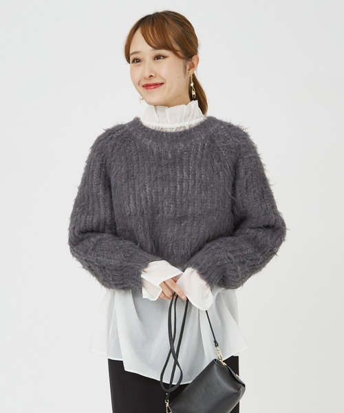 ROUGE VIF Sophie ニット セーター 「一部店舗限定」フェザーヤーン