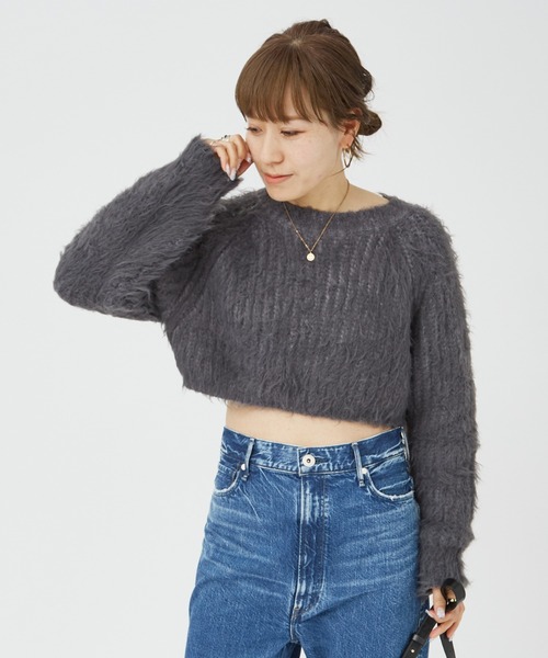 ROUGE VIF Sophie ニット セーター 「一部店舗限定」フェザーヤーン