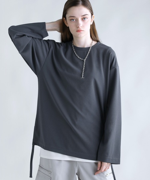 SOCCE tシャツ ドライアムンゼンサイドコードロングスリーブカットソー